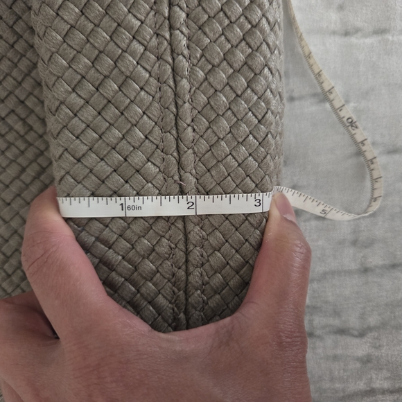 120% Lino woven tote bag, taupe - Picture 8 of 11